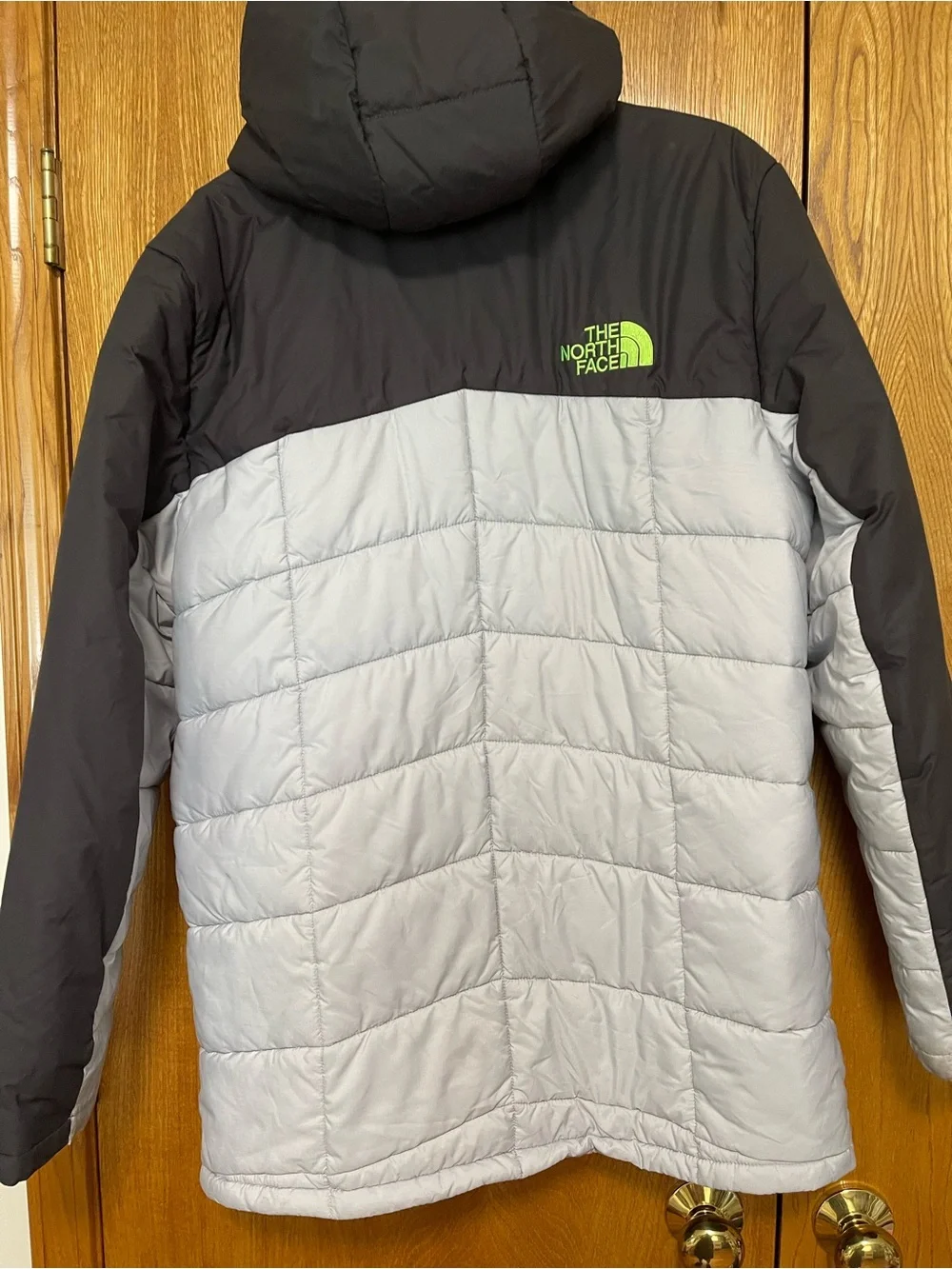 The North Face Black, Gray & Green Kids Jacket